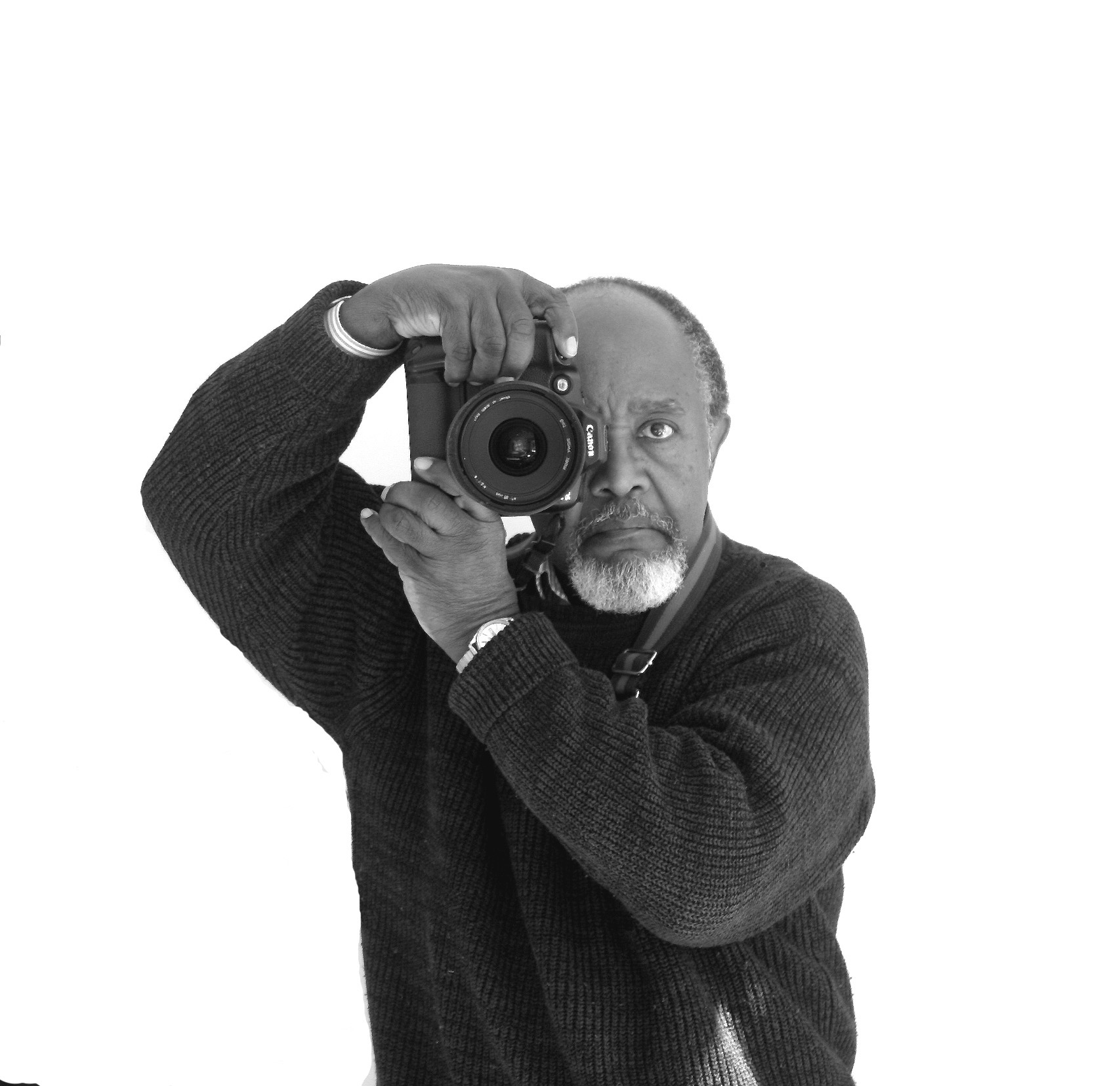 Clarence Davis with Camera