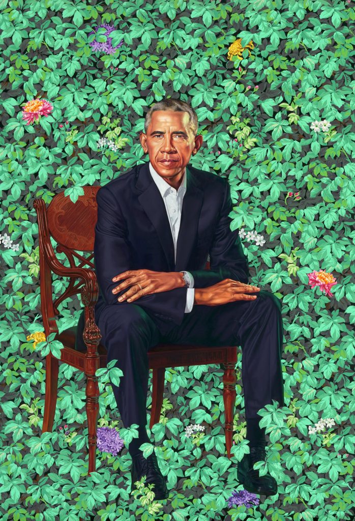 Barack Obama by Kehinde Wiley